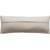 imageCreative CoOp Wool and Cotton Lake House Embroidery Cream and Navy Lumbar Pillow Ivory