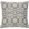 imageCreative CoOp Woven Cotton Jacquard Pillow 20quot L x 20quot W x 0quot H GreigeGreige