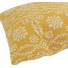 imageCreative CoOp Woven Cotton Jacquard Pillow 20quot L x 20quot W x 0quot H GreigeYellow