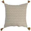 imageCreative CoOp Cotton Pattern and Tassels Pillow 20quot L x 20quot W x 2quot H Multicolor
