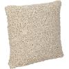 imageCreative CoOp Cream Woven Cotton Blend Boucl Pillow Square