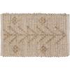 imageCreative CoOp TwoSided Handwoven Seagrass and Cotton Design Natural Placemats 19quot L x 13quot W x 0quot HPlacemat