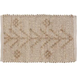 imageCreative CoOp TwoSided Handwoven Seagrass and Cotton Design Natural Placemats 19quot L x 13quot W x 0quot HPlacemat
