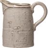 imageCreative CoOp 28 oz Stoneware Reactive Glaze White Each One Will Vary Pitcher 625quot
