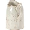 imageCreative CoOp 28 oz Stoneware Reactive Glaze White Each One Will Vary Pitcher 625quot