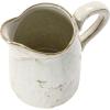 imageCreative CoOp 28 oz Stoneware Reactive Glaze White Each One Will Vary Pitcher 625quot