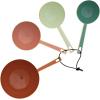 imageCreative CoOp 4Piece Enameled Measuring Cups with Leather Tie Multicolor