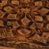 imageCreative CoOp Boho Carved Wood Bowl with Interior Design Natural Burnt Finish