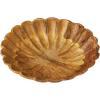 imageCreative CoOp Boho Carved Wood Bowl with Scalloped Edge Natural