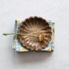 imageCreative CoOp Boho Carved Wood Bowl with Scalloped Edge Natural