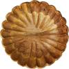 imageCreative CoOp Boho Carved Wood Bowl with Scalloped Edge Natural