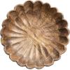 imageCreative CoOp Boho Carved Wood Bowl with Scalloped Edge Natural