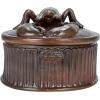 imageCreative CoOp Brown Matte Stoneware Baker with Lobster Design Large