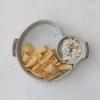 imageCreative CoOp Farmhouse Stoneware Handles Ivory Chip ampamp Dip Bowl