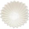 imageCreative CoOp Fluted Stoneware White Bowl