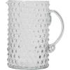 imageCreative CoOp Hand Blown Glass Hobnail Pitcher Clear Serveware 7quot L x 4quot W x 7quot H