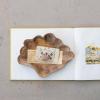 imageCreative CoOp HandCarved Mango Wood Scalloped Platter for Serving Natural