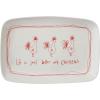 imageCreative CoOp Life is Just Better with Chickens Stoneware PlatterLarge Pack of 2