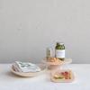 imageCreative CoOp Matte Marbled Resin Serving Bowl Blush Pink