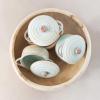 imageCreative CoOp Reactive Glaze Each One Will Vary Mini Stoneware Baker 625quot Celadon
