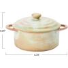 imageCreative CoOp Reactive Glaze Each One Will Vary Mini Stoneware Baker 625quot Celadon