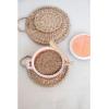 imageCreative CoOp Stoneware Brie Baker with Bamboo Spreader