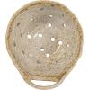 imageCreative CoOp Stoneware Colanders with Handles Set of 2 8quot L x 7quot W x 5quot H Beige