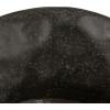 imageCreative CoOp Stoneware Footed PedestalBowl with Handles Reactive Glaze BlackBlack