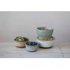 imageCreative CoOp Stoneware Reactive Glaze Finish Set of 4 Bowl Multicolored 4