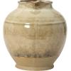 imageCreative CoOp Stoneware Reactive Glaze Pitcher 8quot L x 7quot W x 7quot H GreigePitcher