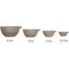 imageCreative CoOp Stoneware White Batter Bowls Set of 4