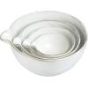 imageCreative CoOp Stoneware White Batter Bowls Set of 4