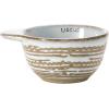 imageCreative CoOp White Stoneware Measuring Cups with Wax Relief Pattern Set of 4 475quot