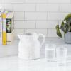 imageCreative CoOp White Stoneware Pitcher64 Ounces
