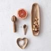 imageCreative CoOp Wood Heart Shaped Tray Natural