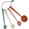 imageCreative CoOp 4Piece Enameled Stainless Steel Measuring Spoons Multicolor
