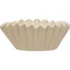 imageCreative CoOp Fluted Stoneware White Bowl
