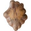 imageCreative CoOp HandCarved Mango Wood Scalloped Platter for Serving Natural