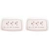 imageCreative CoOp Life is Just Better with Chickens Stoneware PlatterLarge Pack of 2
