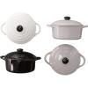 imageCreative CoOp Mini Bakers with Lids Set of 4 Colors