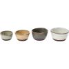 imageCreative CoOp Stoneware Reactive Glaze Finish Set of 4 Bowl Multicolored 4