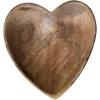 imageCreative CoOp Wood Heart Shaped Tray Natural