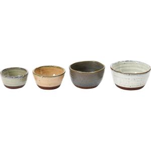 imageCreative CoOp Stoneware Reactive Glaze Finish Set of 4 Bowl Multicolored 4