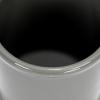 imageCreative CoOp Farmhouse Ceramic Metal Holder Grey and White CrocksGray