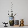 imageCreative CoOp Hammered Debossed Aluminum Containers Antique Brass Set of 3
