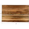 imageCreative CoOp Large Acacia and Mango Wood Rectangle Cheese and Cutting Board Natural