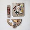 imageCreative CoOp Large Mango Wood Rectangle Cheese and Cutting Board with Haging Hole Natural