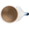 imageCreative CoOp Large Multicolor Stoneware Mugs with Ribbed Sides Set of 4 ColorsWhaleTail Handle
