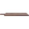 imageCreative CoOp Mango Wood CheeseCutting Board with Handle Walnut Finish