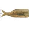 imageCreative CoOp Mango Wood Whale Shaped Cheese and Cutting Board Natural